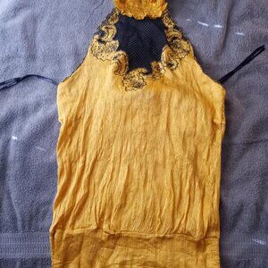 Bebe Sleeveless Dress Shirt